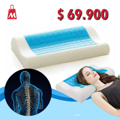 Almohada Memory Foam Con Sensor En Gel