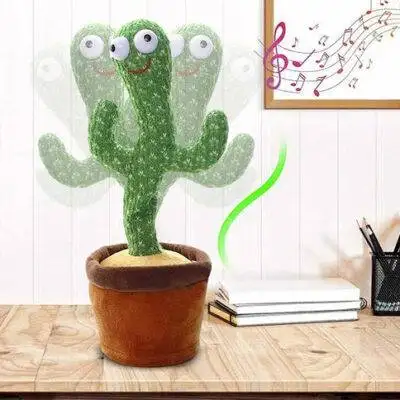 Cactus Bailarín Musical Repite Sonidos