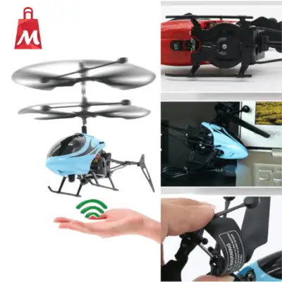 Helicóptero Volador Con Sensor