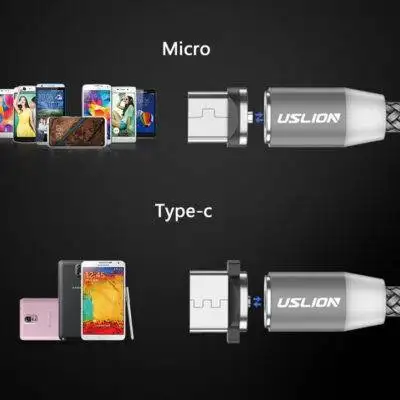 Cable Tipo C Magnetico USB Carga Rápida