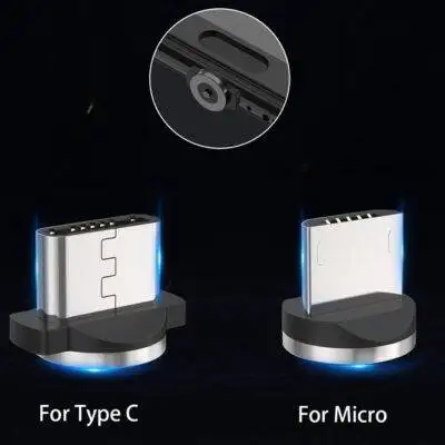 Cable Tipo C Magnetico USB Carga Rápida